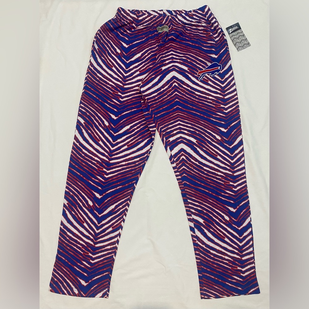 Buffalo Bills Zubaz Pants Men’s Thin Sweatpants Brand New Large 2xl